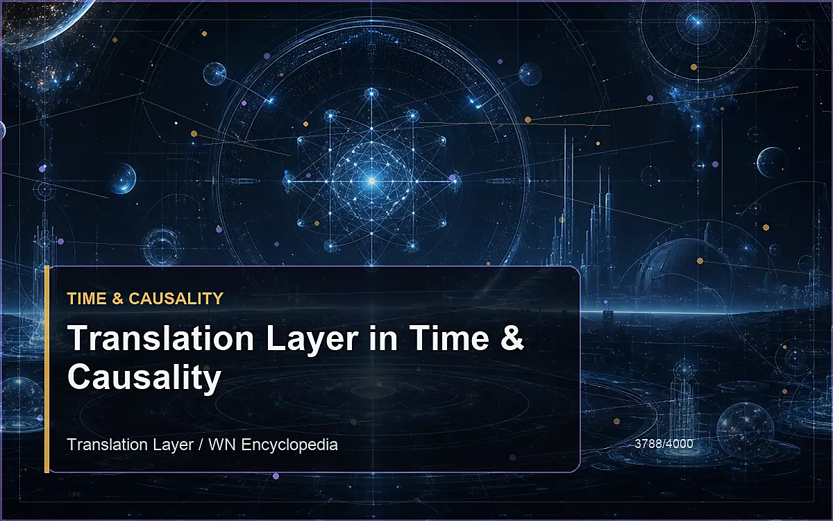 AI-generated encyclopedia reference image for Translation Layer in Time & Causality