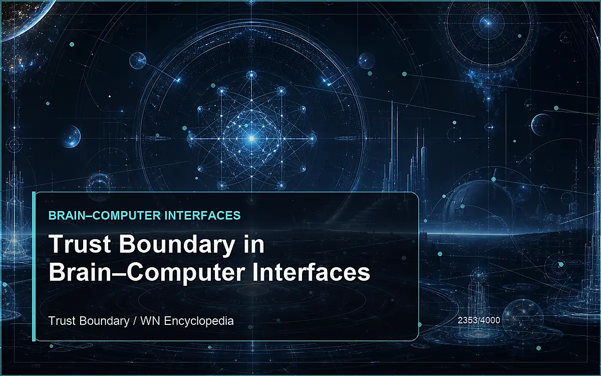 AI-generated encyclopedia reference image for Trust Boundary in Brain–Computer Interfaces