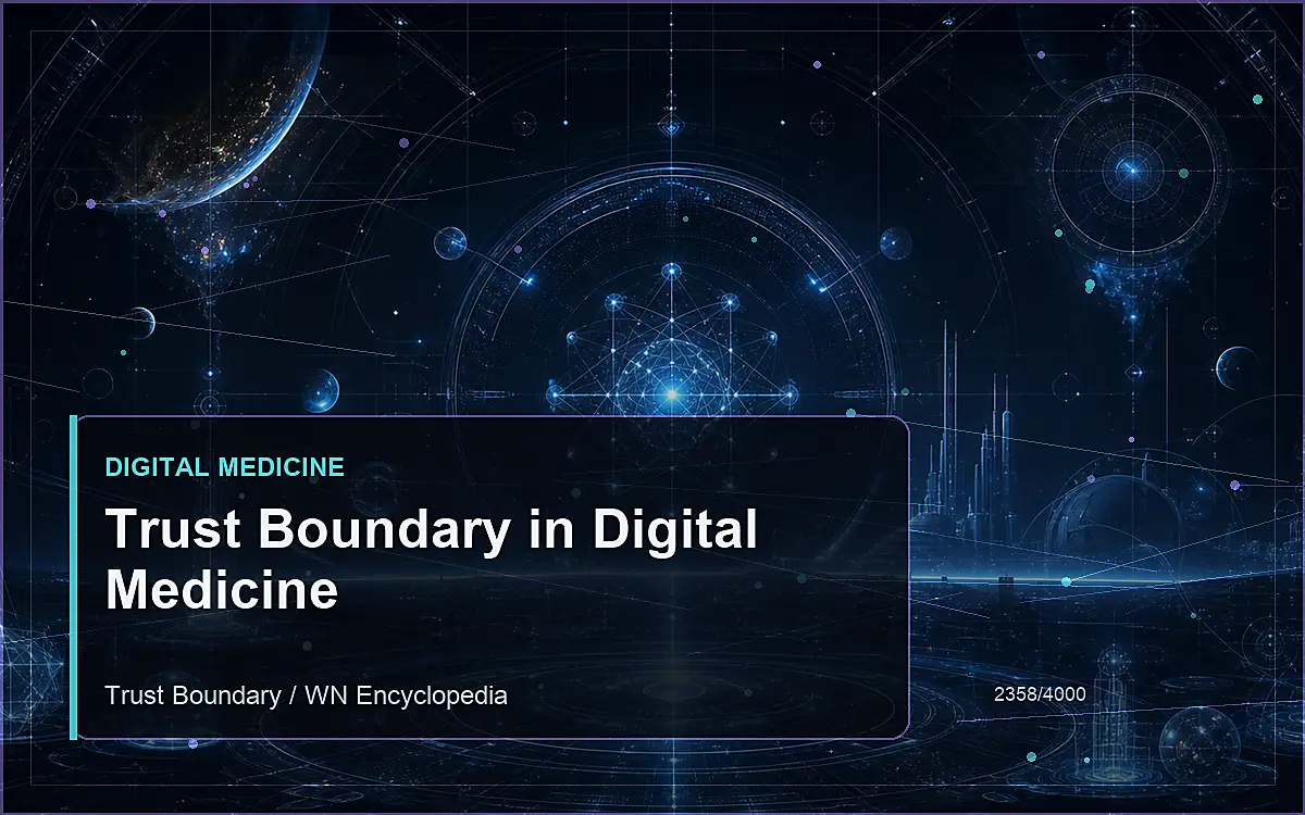 AI-generated encyclopedia reference image for Trust Boundary in Digital Medicine