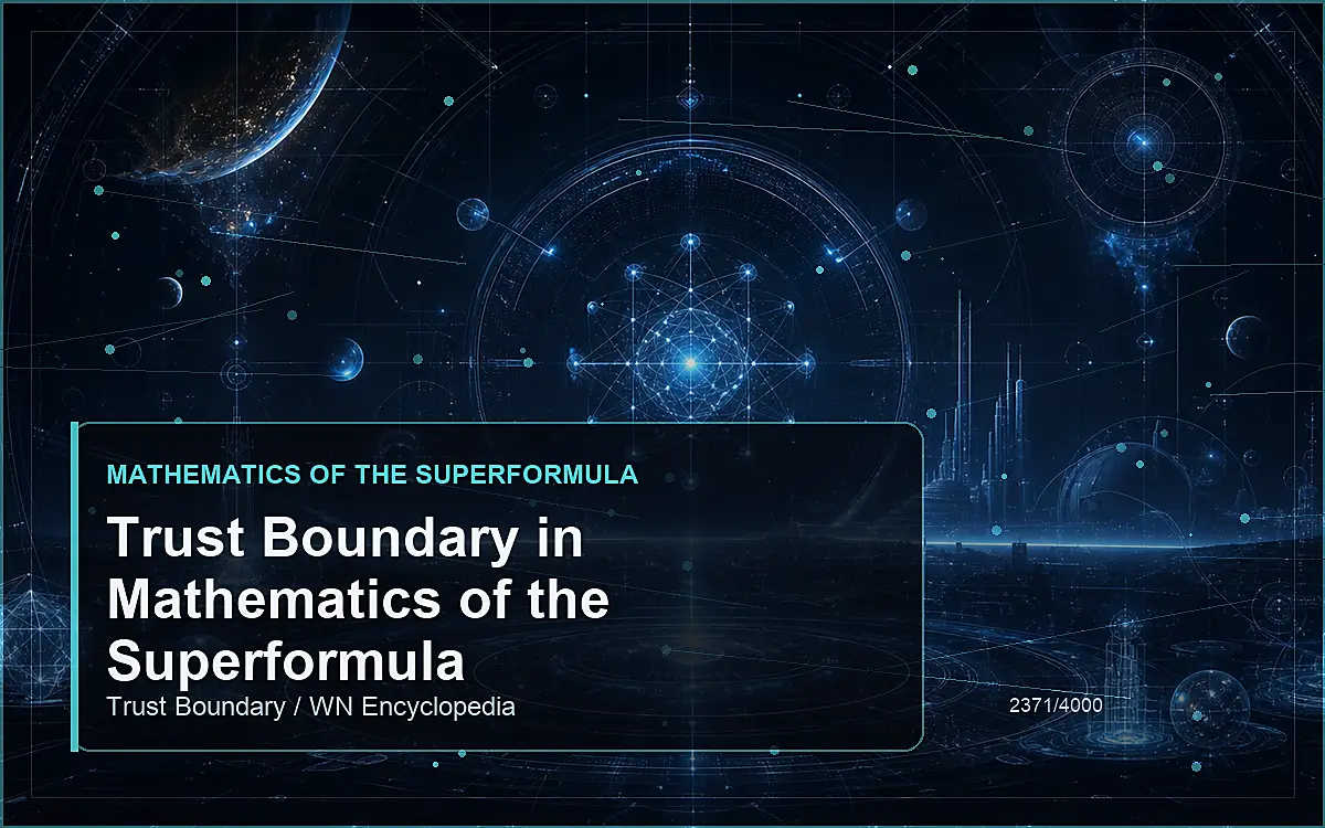 AI-generated encyclopedia reference image for Trust Boundary in Mathematics of the Superformula
