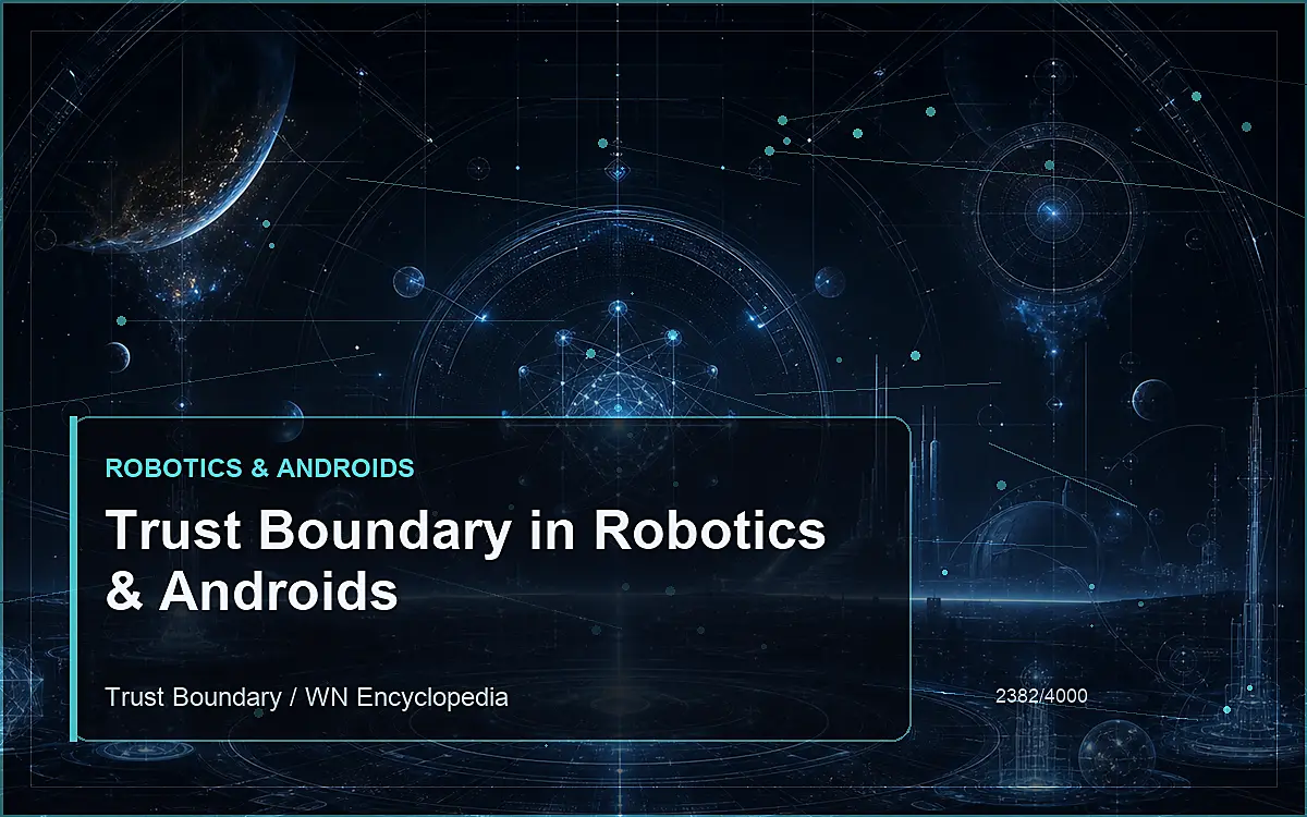 AI-generated encyclopedia reference image for Trust Boundary in Robotics & Androids