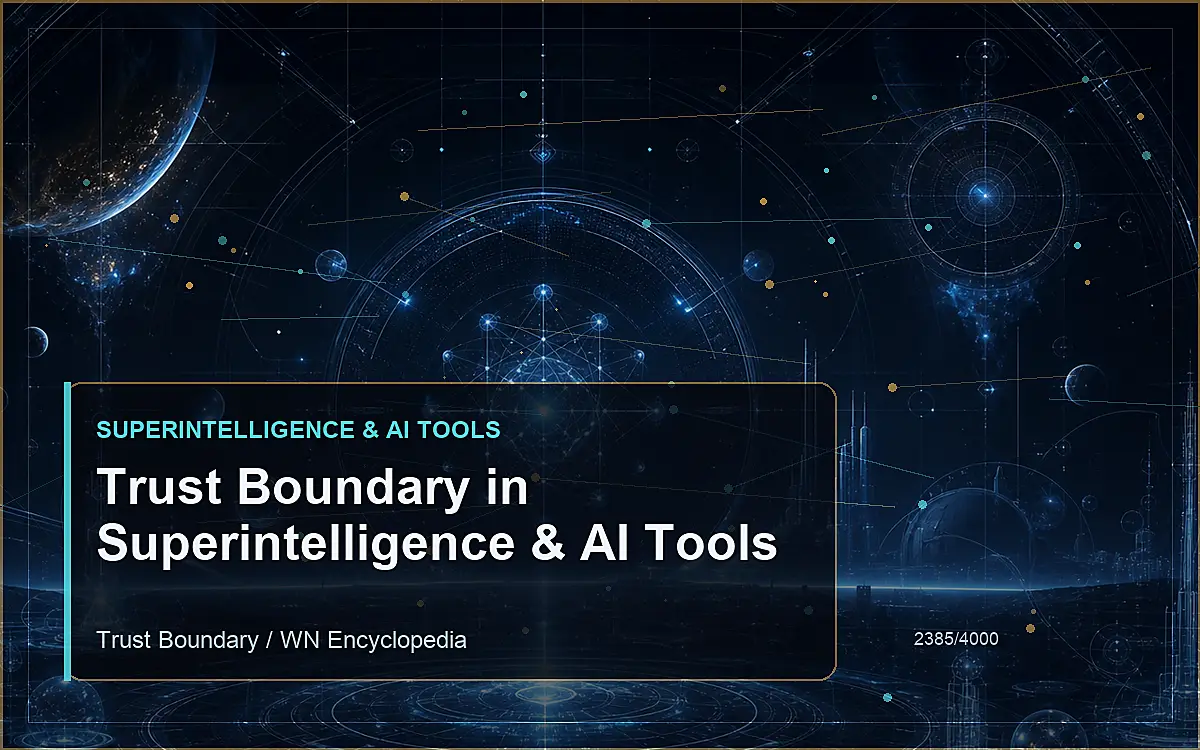 AI-generated encyclopedia reference image for Trust Boundary in Superintelligence & AI Tools