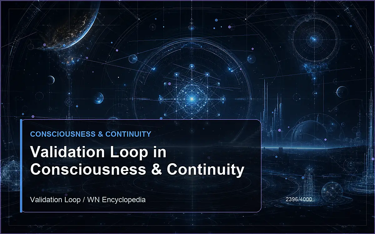 AI-generated encyclopedia reference image for Validation Loop in Consciousness & Continuity