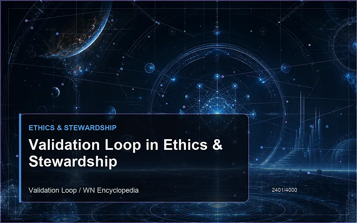 AI-generated encyclopedia reference image for Validation Loop in Ethics & Stewardship