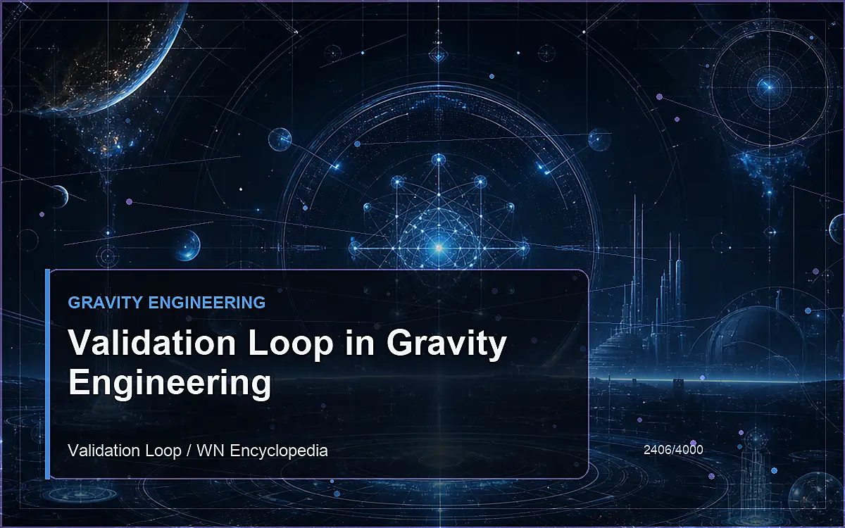 AI-generated encyclopedia reference image for Validation Loop in Gravity Engineering