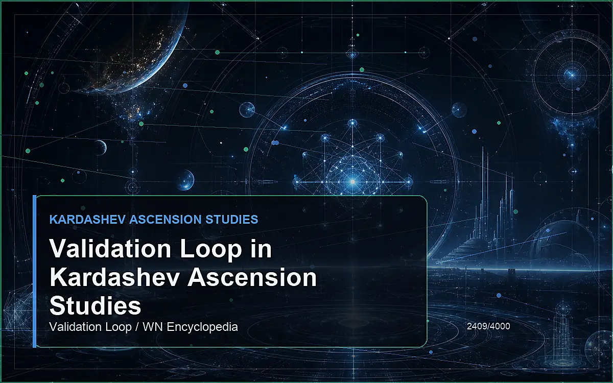 AI-generated encyclopedia reference image for Validation Loop in Kardashev Ascension Studies
