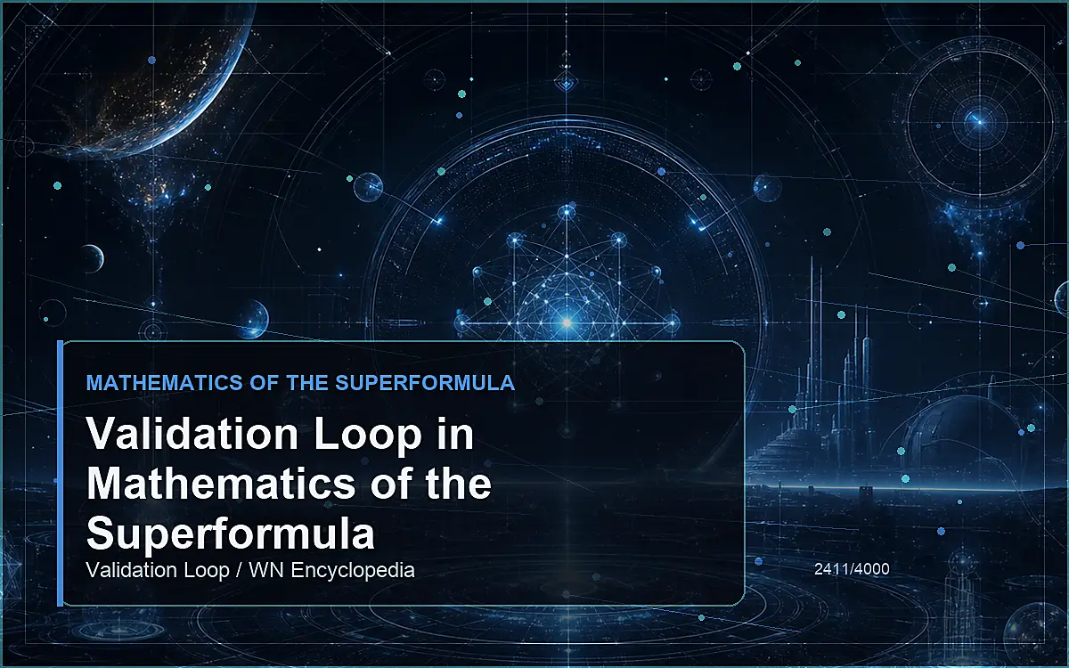 AI-generated encyclopedia reference image for Validation Loop in Mathematics of the Superformula