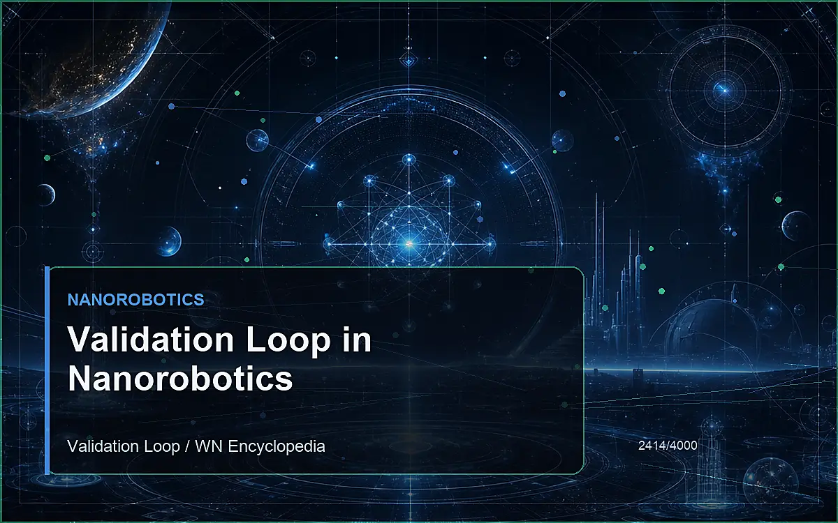 AI-generated encyclopedia reference image for Validation Loop in Nanorobotics