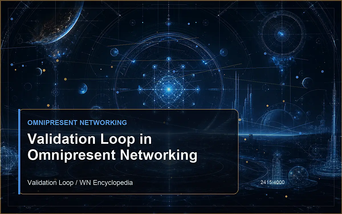 AI-generated encyclopedia reference image for Validation Loop in Omnipresent Networking