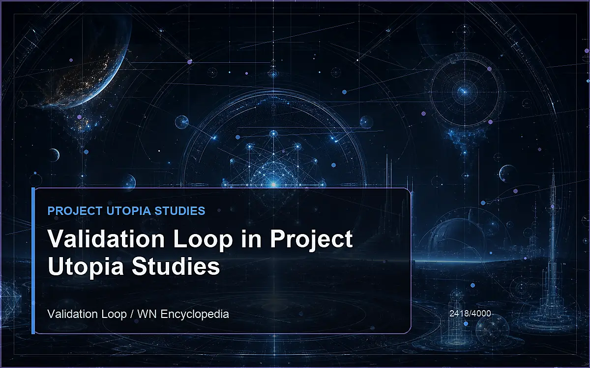 AI-generated encyclopedia reference image for Validation Loop in Project Utopia Studies