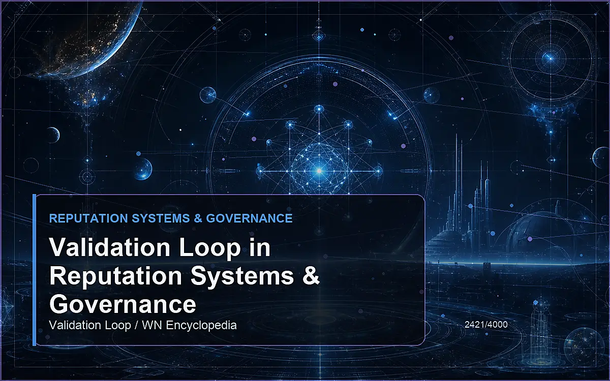 AI-generated encyclopedia reference image for Validation Loop in Reputation Systems & Governance