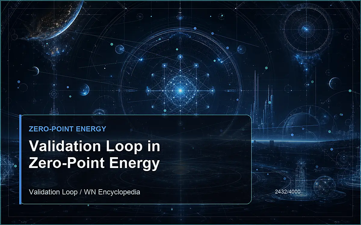 AI-generated encyclopedia reference image for Validation Loop in Zero-Point Energy