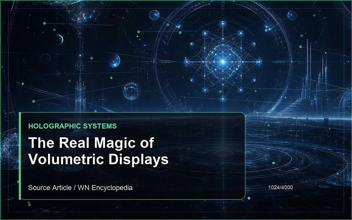 AI-generated encyclopedia reference image for The Real Magic of Volumetric Displays