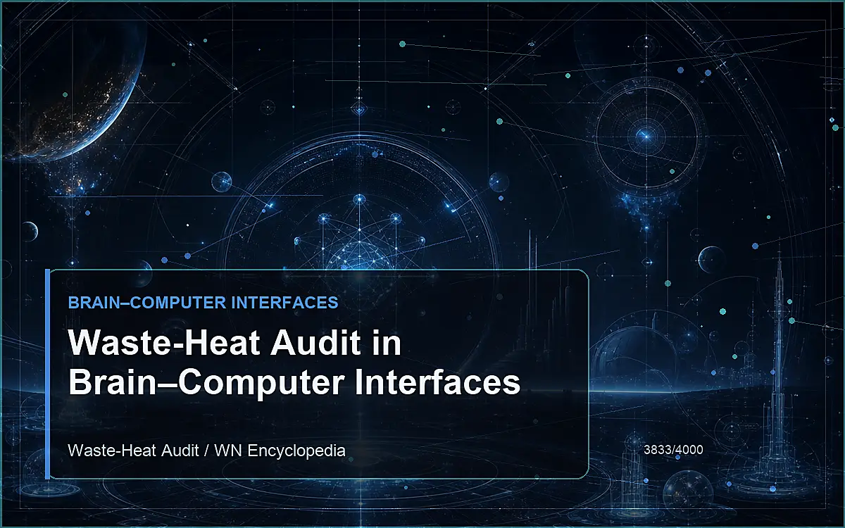 AI-generated encyclopedia reference image for Waste-Heat Audit in Brain–Computer Interfaces
