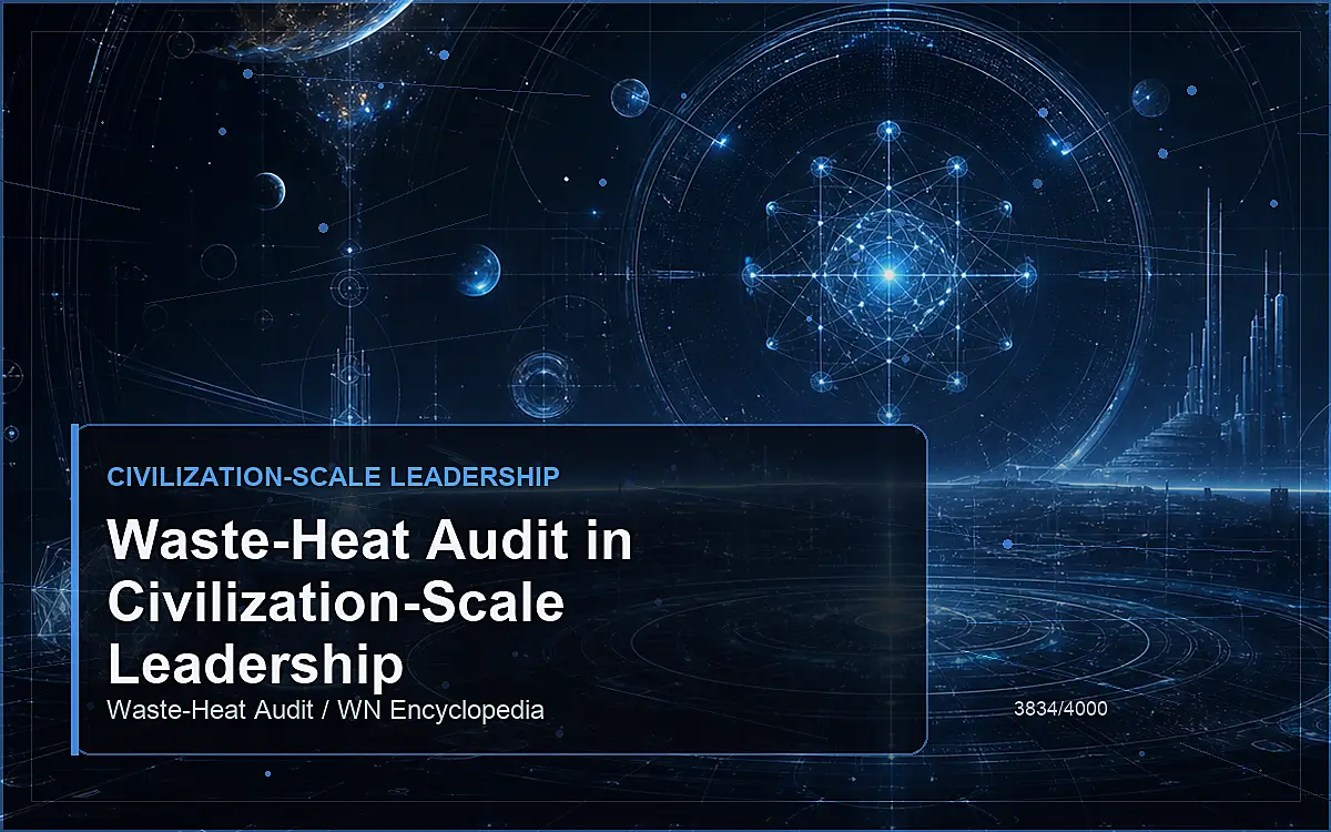 AI-generated encyclopedia reference image for Waste-Heat Audit in Civilization-Scale Leadership