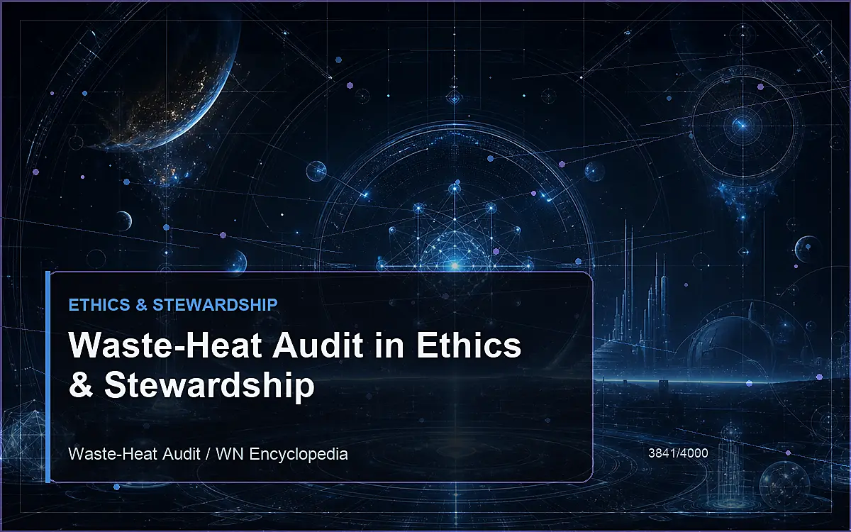 AI-generated encyclopedia reference image for Waste-Heat Audit in Ethics & Stewardship