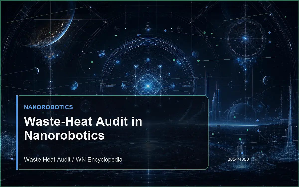 AI-generated encyclopedia reference image for Waste-Heat Audit in Nanorobotics