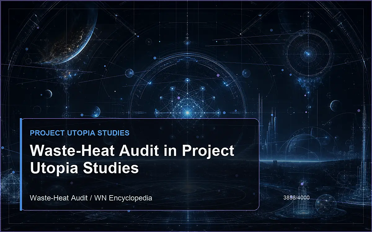 AI-generated encyclopedia reference image for Waste-Heat Audit in Project Utopia Studies