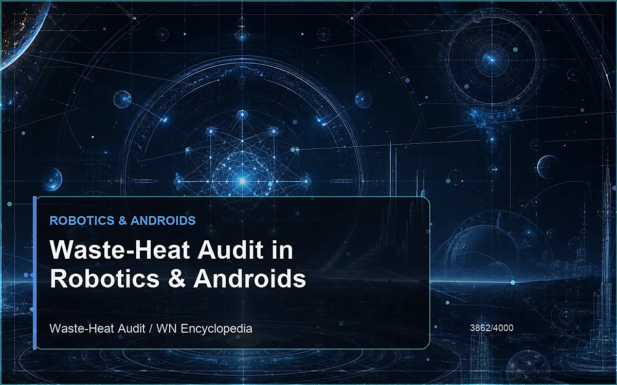 AI-generated encyclopedia reference image for Waste-Heat Audit in Robotics & Androids