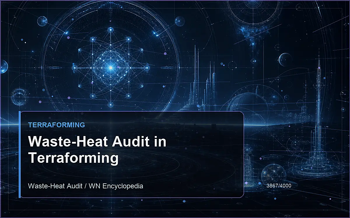 AI-generated encyclopedia reference image for Waste-Heat Audit in Terraforming