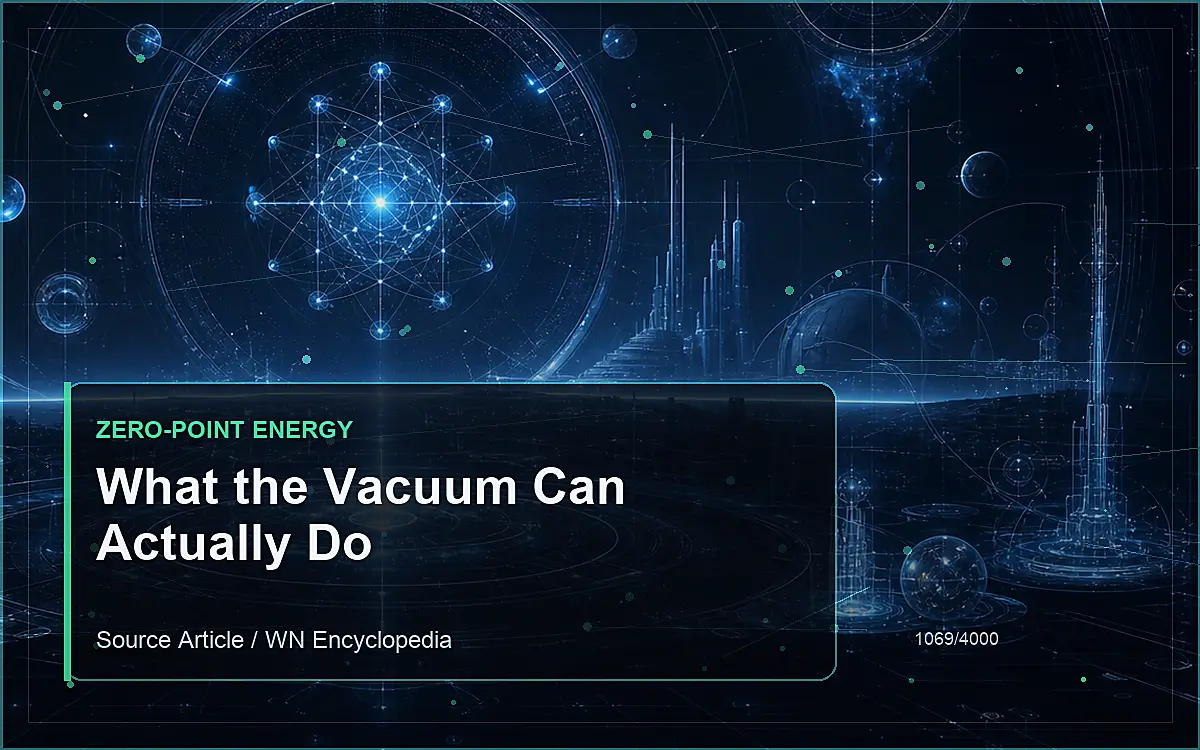 AI-generated encyclopedia reference image for What the Vacuum Can Actually Do