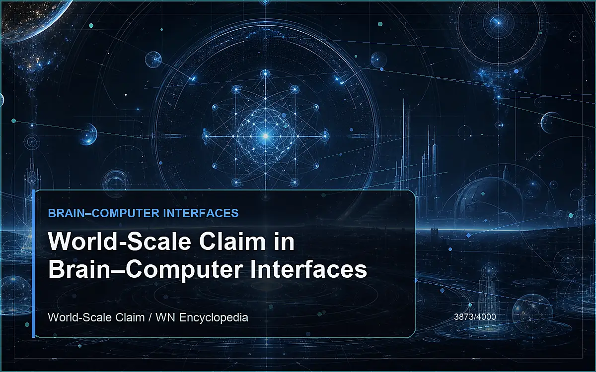 AI-generated encyclopedia reference image for World-Scale Claim in Brain–Computer Interfaces