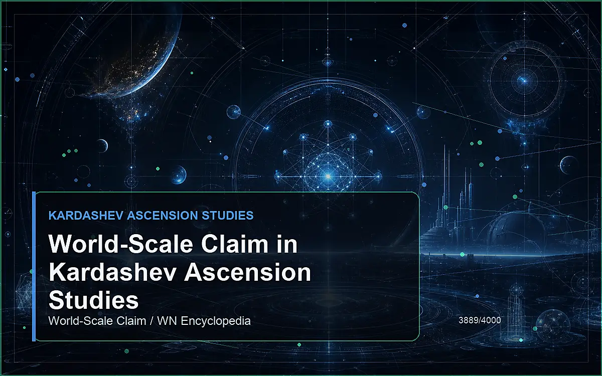 AI-generated encyclopedia reference image for World-Scale Claim in Kardashev Ascension Studies