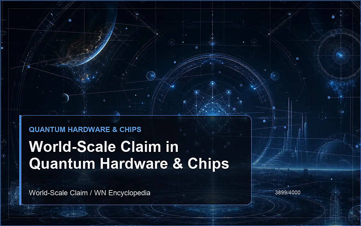 AI-generated encyclopedia reference image for World-Scale Claim in Quantum Hardware & Chips