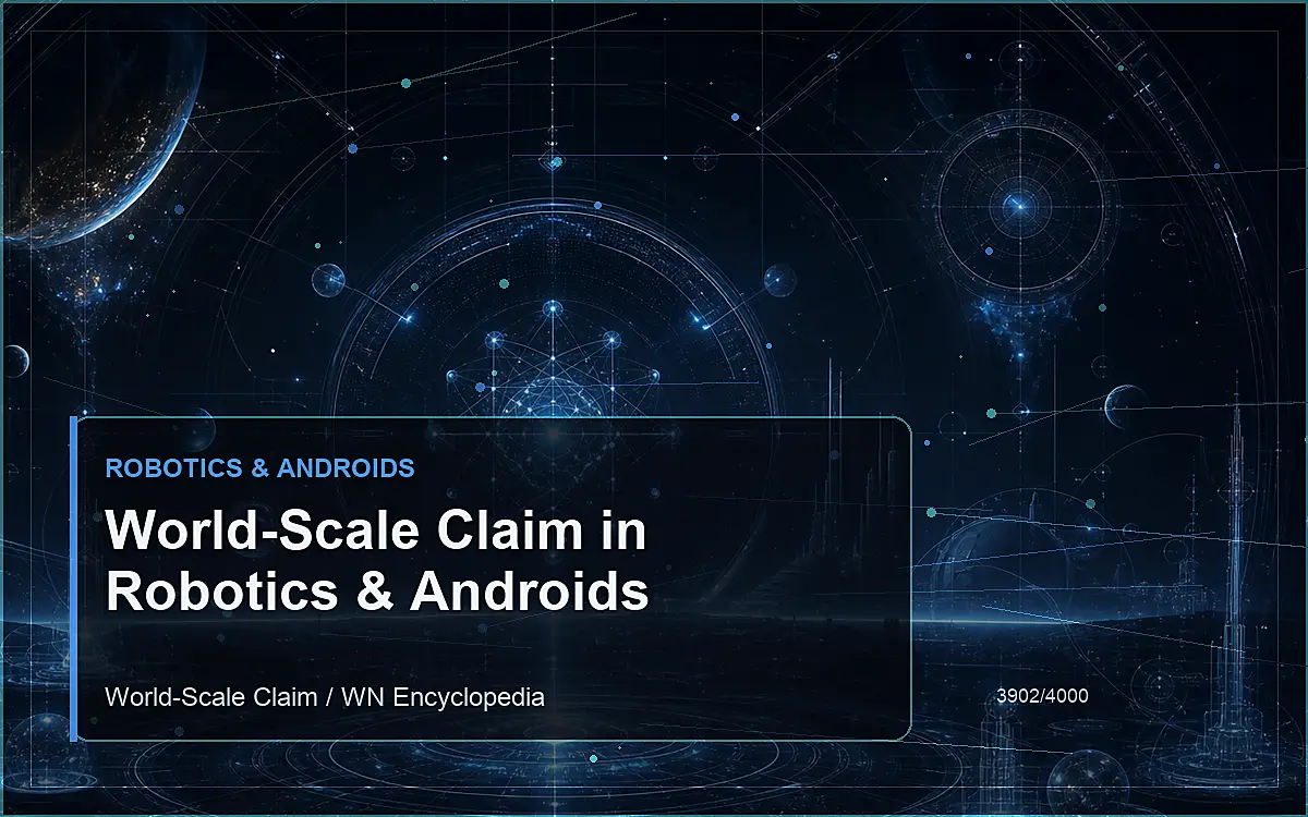 AI-generated encyclopedia reference image for World-Scale Claim in Robotics & Androids