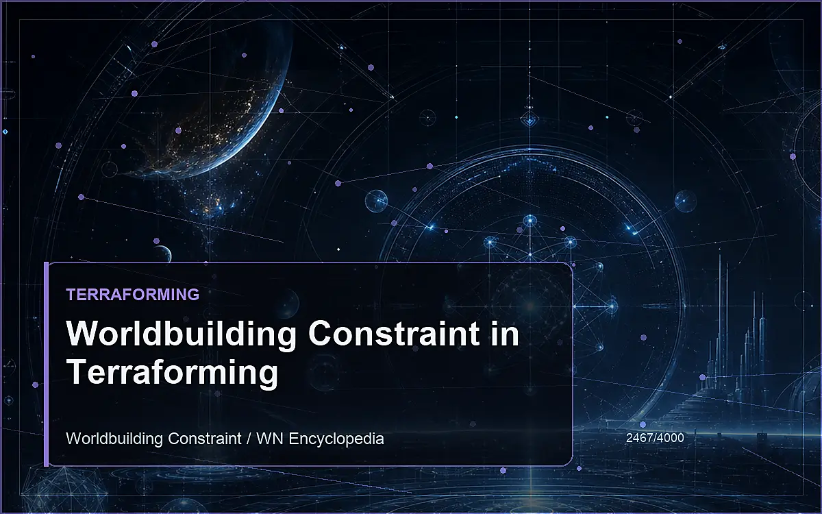 AI-generated encyclopedia reference image for Worldbuilding Constraint in Terraforming