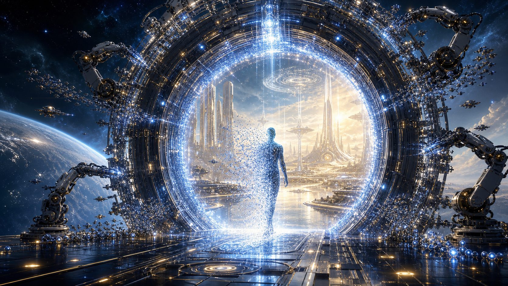A doorway of light — owning a category of the Totality