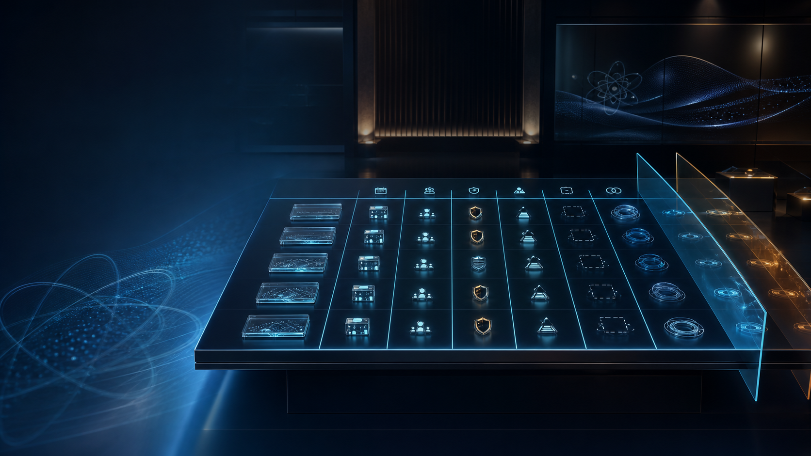 AI-generated White Noise evidence artifact shipment ledger gate with abstract artifact cards, permission shields, evidence-level stamps, claim-boundary gates, and availability lanes