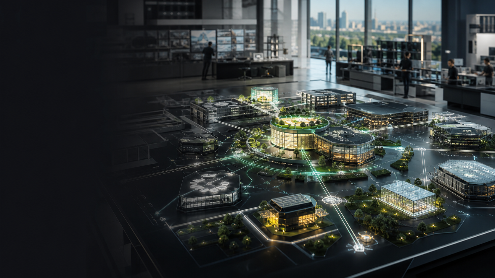 White Noise enterprise strategy blueprint with operating lanes and investment routes