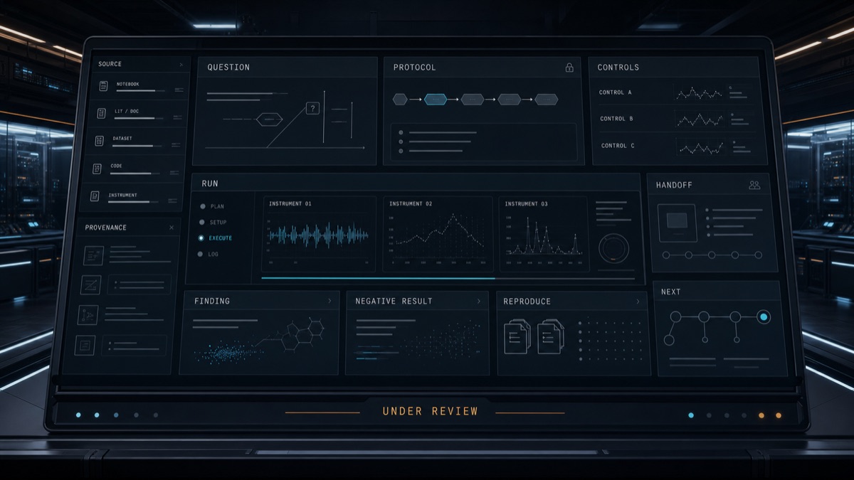 A research console for custom White Noise lab work.