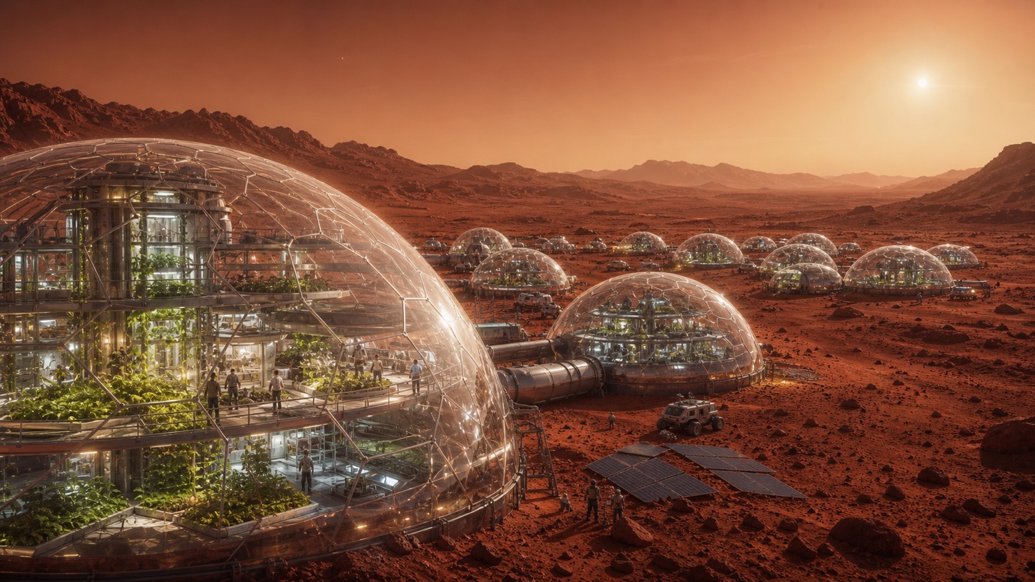Domes Before Planets