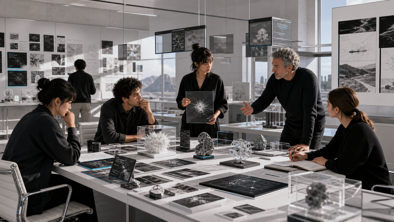 Academy Lessons Without Authority Theater editorial art for WN Magazine