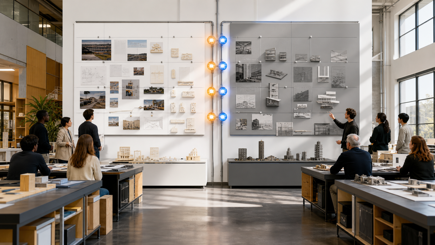 Academy Roadmap Status Lamps editorial art for WN Magazine
