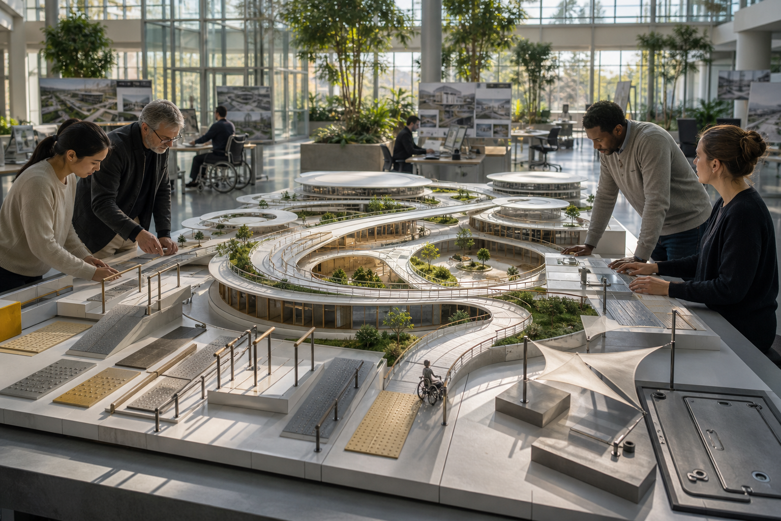 Access Ramps for Superformula Campuses editorial art for WN Magazine