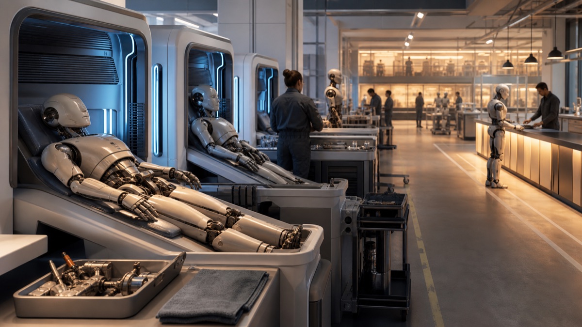 Android Service Thermal Rest Stations editorial image for WN Magazine
