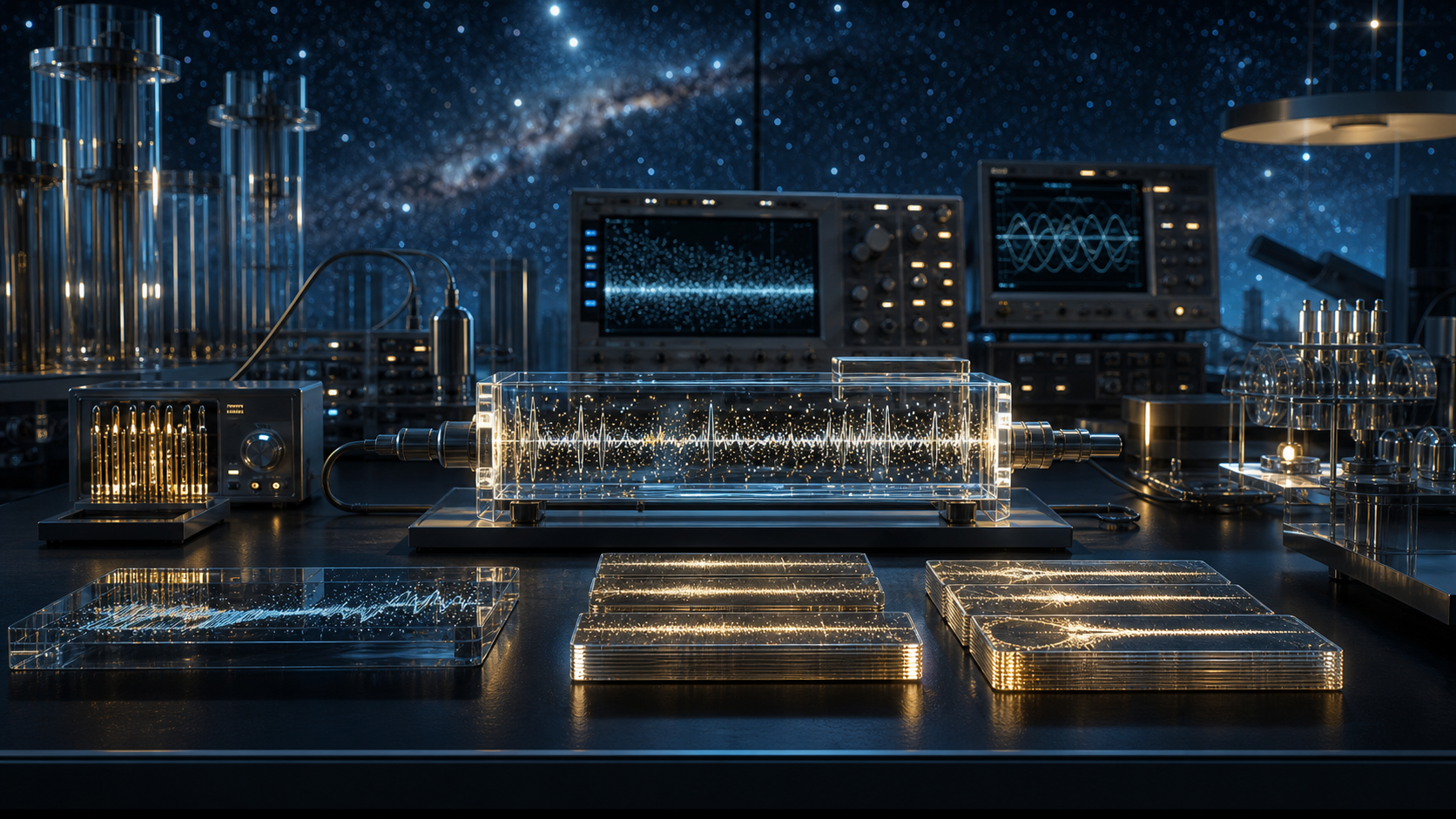 Calibrated Noise Benchmarks for White Noise Computing editorial art for WN Magazine
