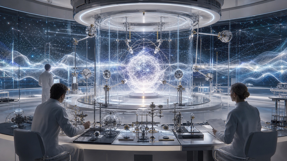 Calibration Rooms for Impossible Claims editorial art for WN Magazine