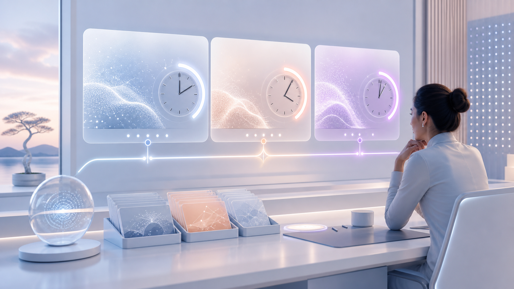 Claim Expiry Clocks for AI Answers editorial art for WN Magazine