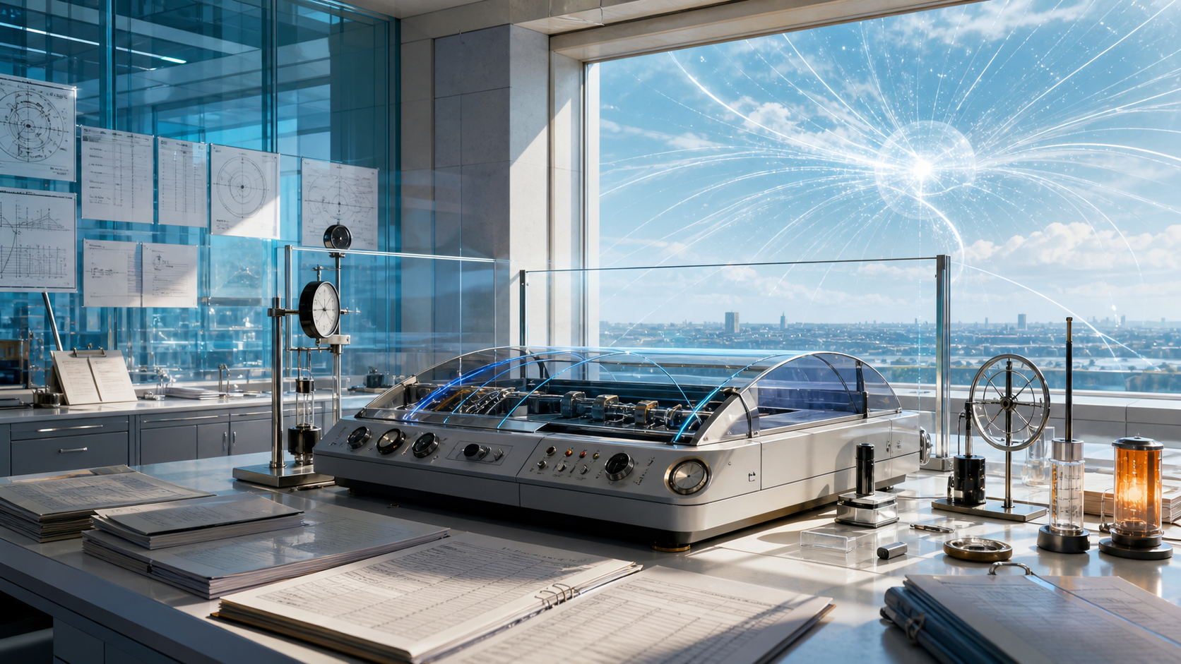 Claim Rooms for Impossible Interfaces editorial art for WN Magazine