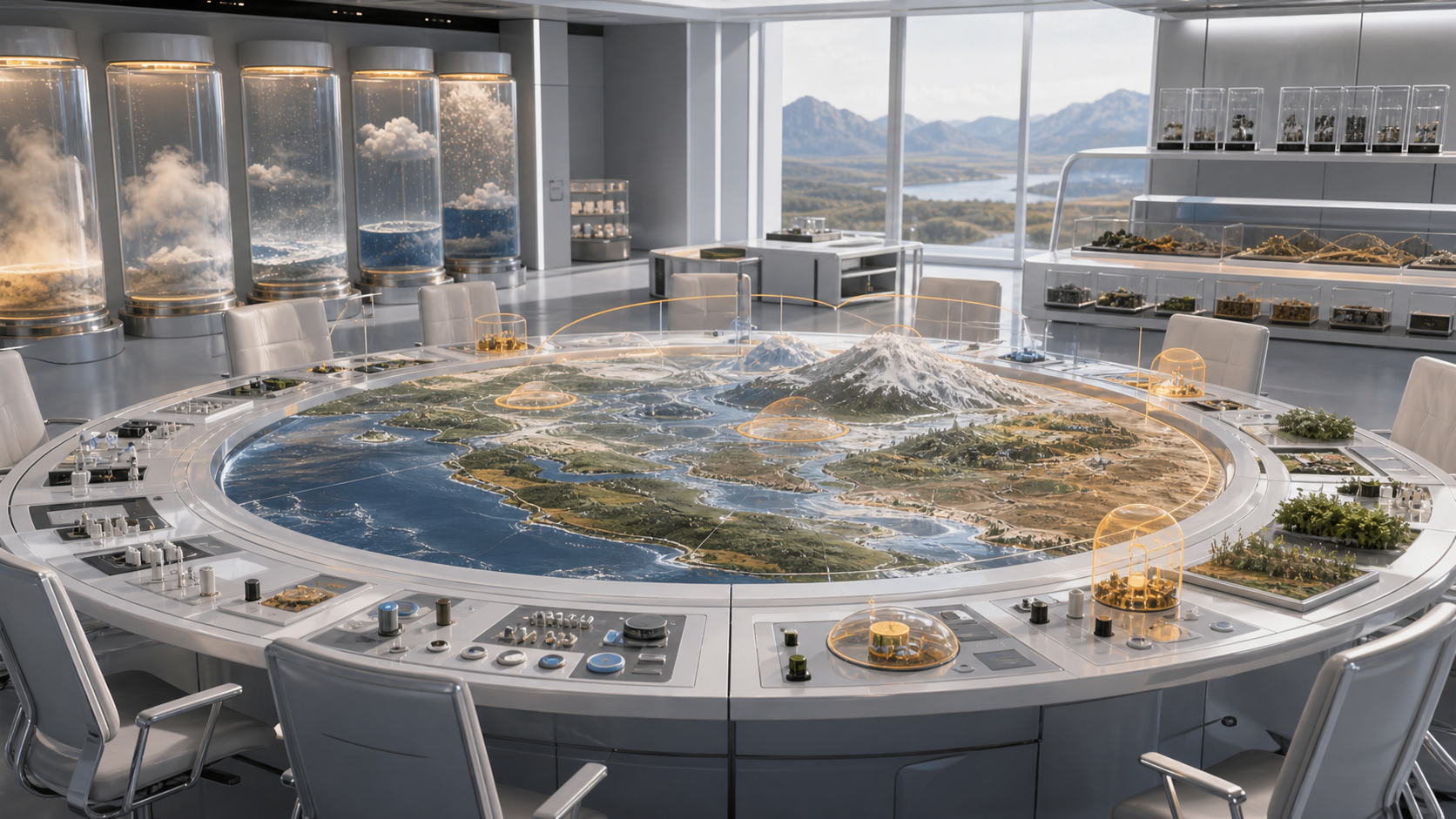 Climate-Model Appeal Rooms for Terraforming editorial image for WN Magazine