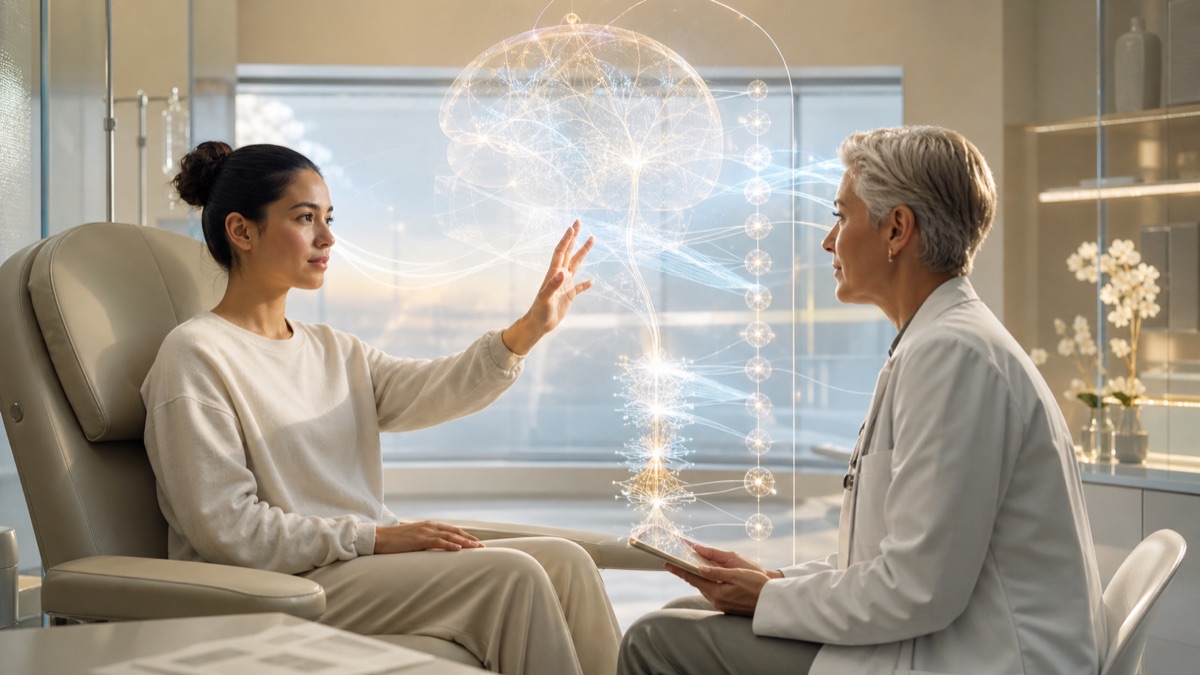 Consentful Memory and Digital Medicine editorial art for WN Magazine
