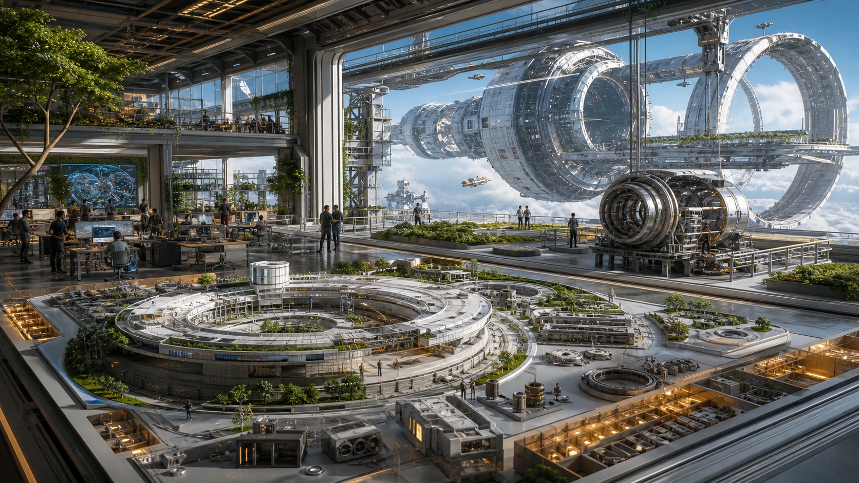 Cosmic Architecture Maintenance Commons editorial image for WN Magazine