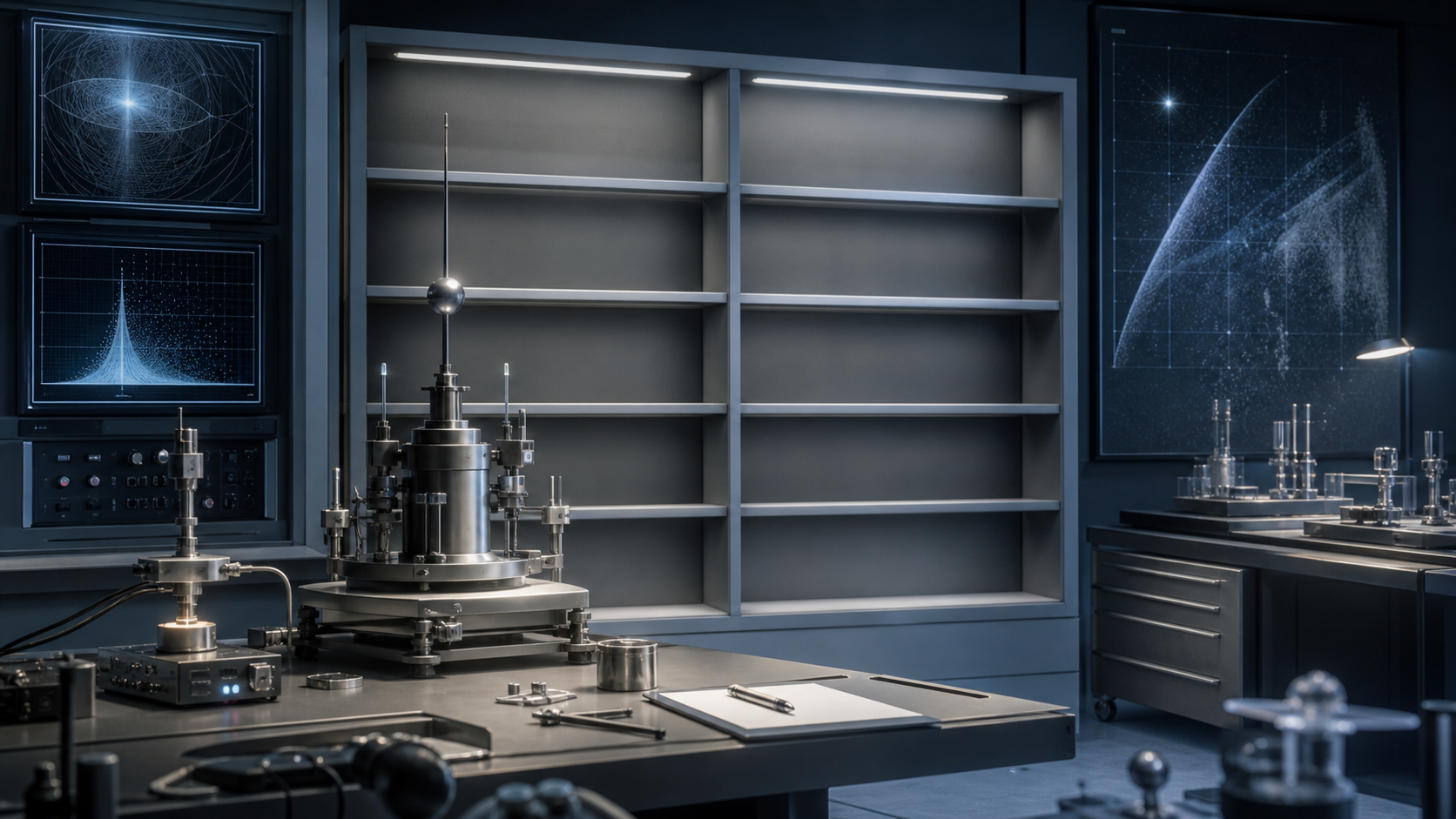 Dimensional Probe Null Shelves editorial image for WN Magazine