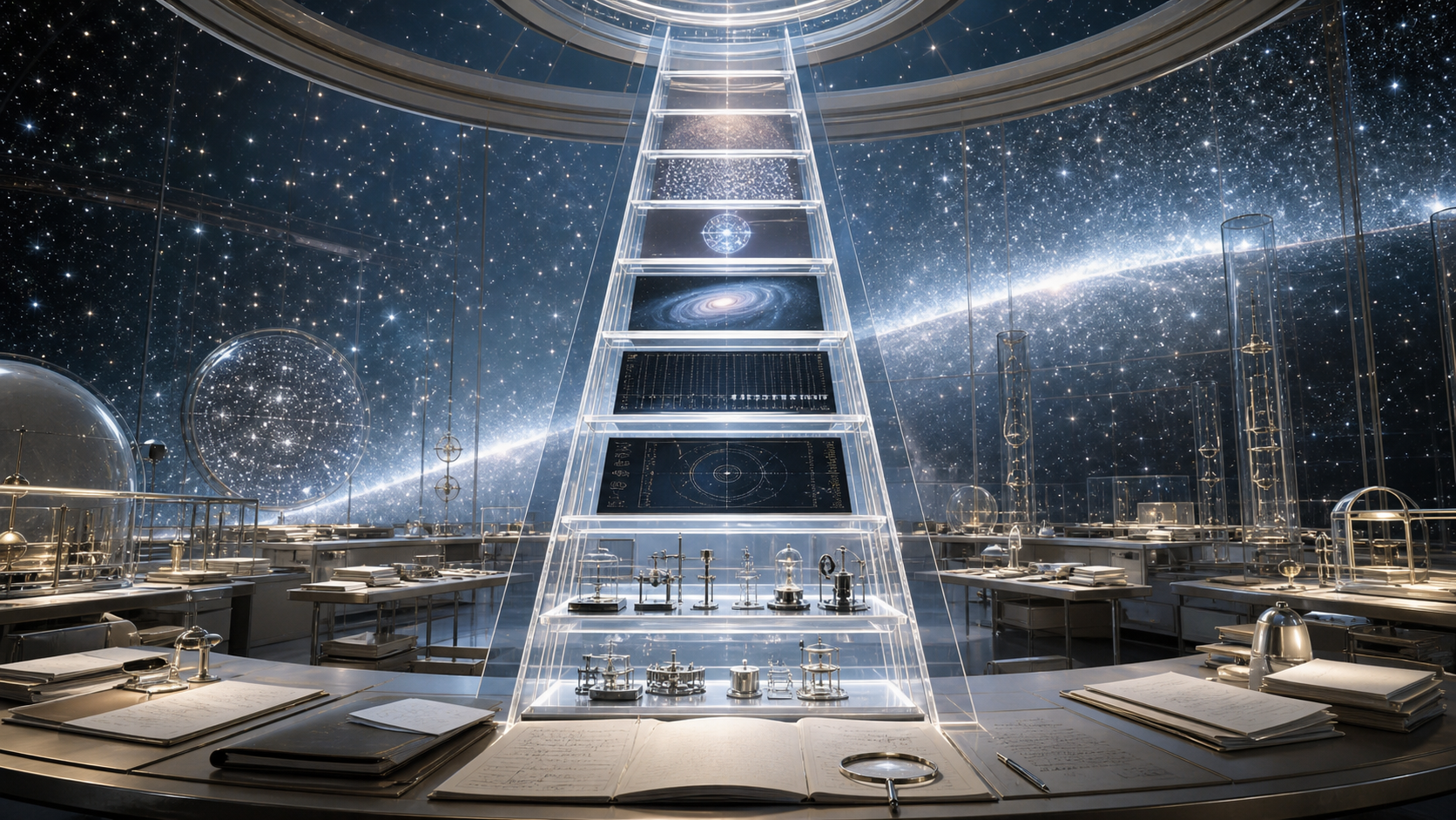Evidence Ladders for Omnipresent Claims editorial art for WN Magazine