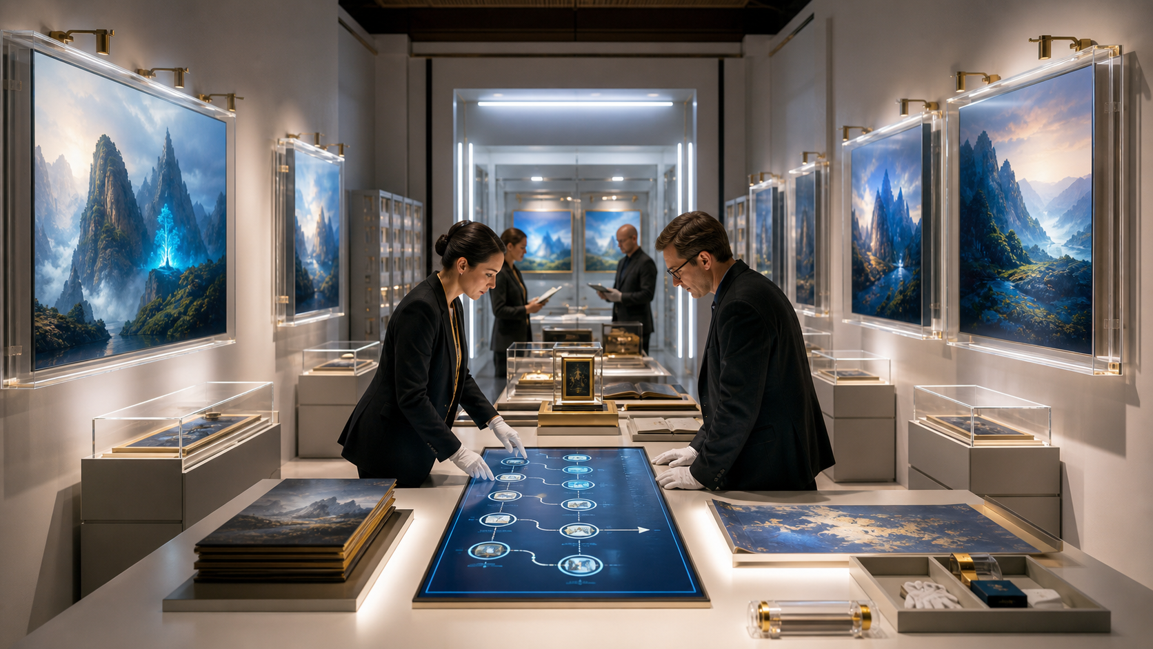 Exchange Art Retirement Clauses editorial art for WN Magazine
