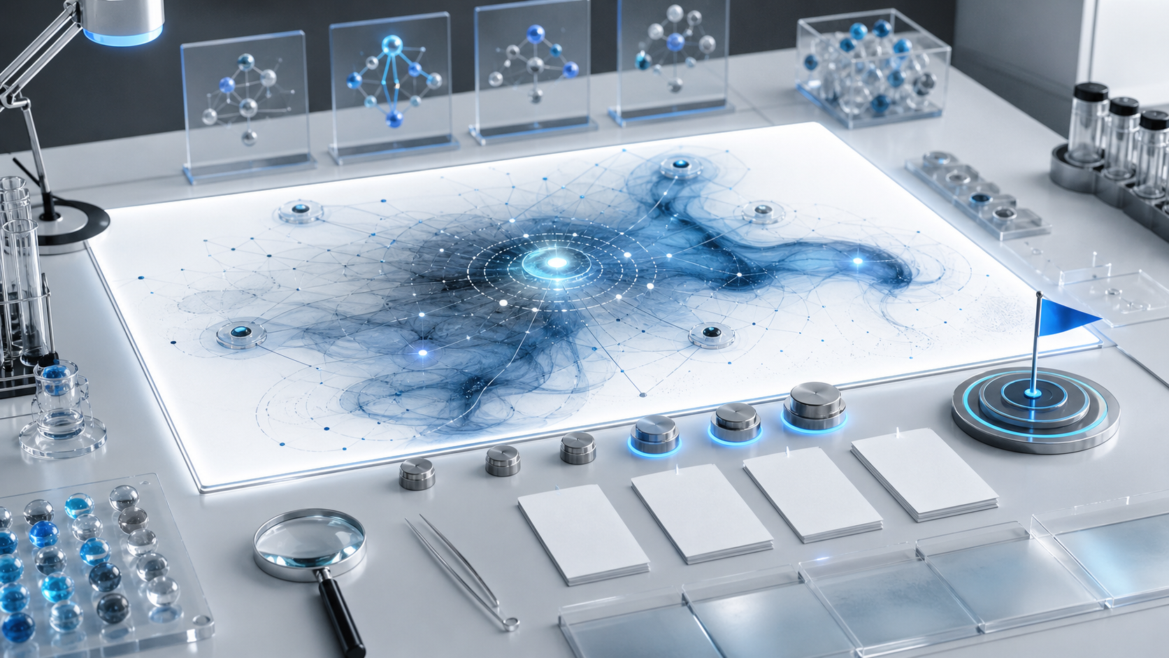 The Generative Canvas as Research Instrument editorial art for WN Magazine